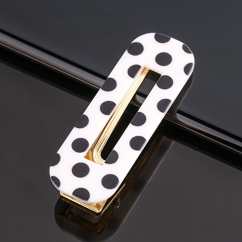 Geometric Hair Clips For Women