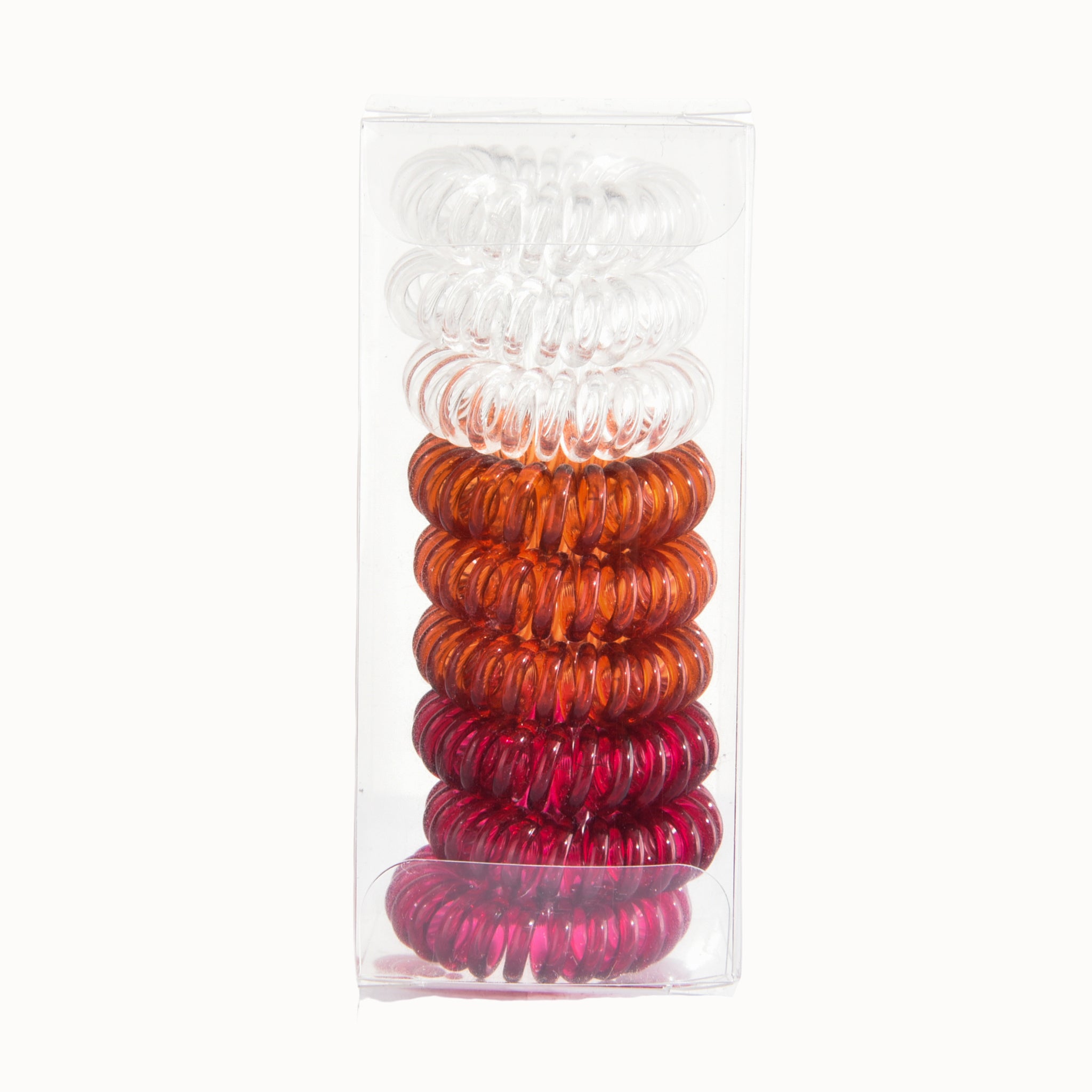 9 Pcs No Crease Spiral Hair Ties