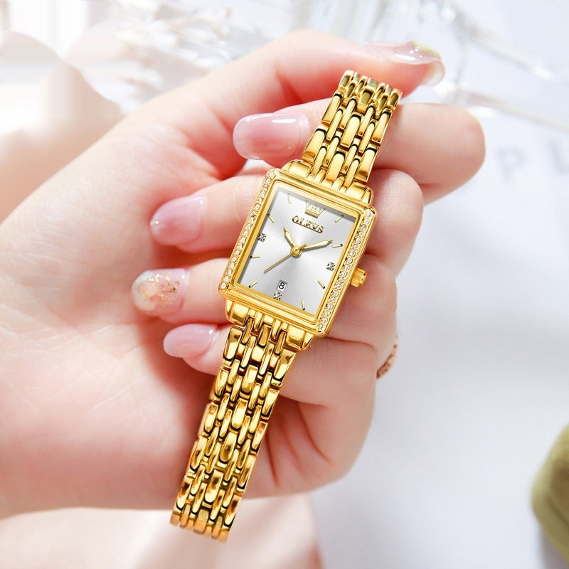 Women's All-match Square Fashion Quartz Watch