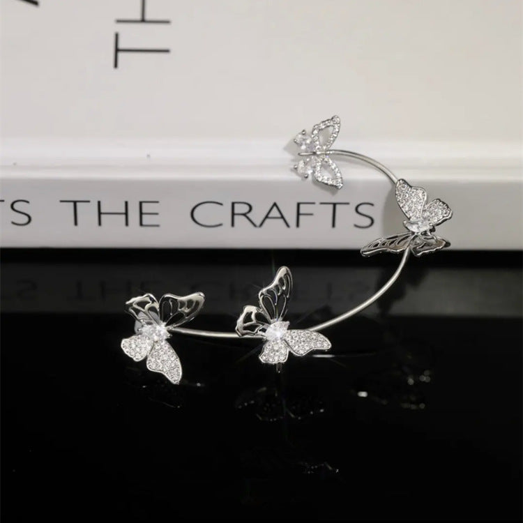 Women'S Elegant Butterfly Ear Cuffs