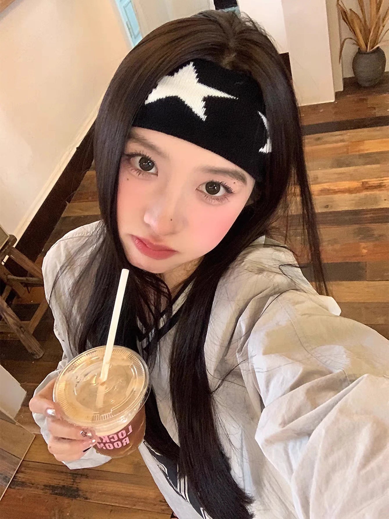 1 Pcs Black Headbands for Women No Slip Soft Hair