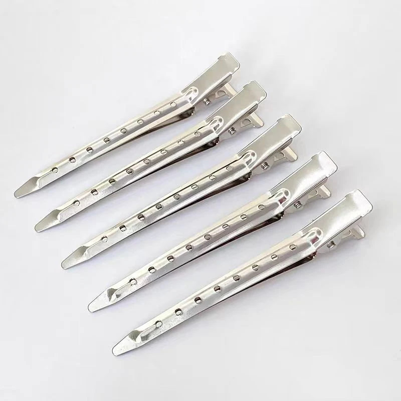 Hair Salon Hair Clips Metal Duckbill Crocodile Curling Hair