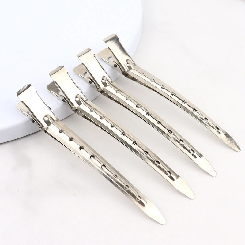 Hair Salon Hair Clips Metal Duckbill Crocodile Curling Hair