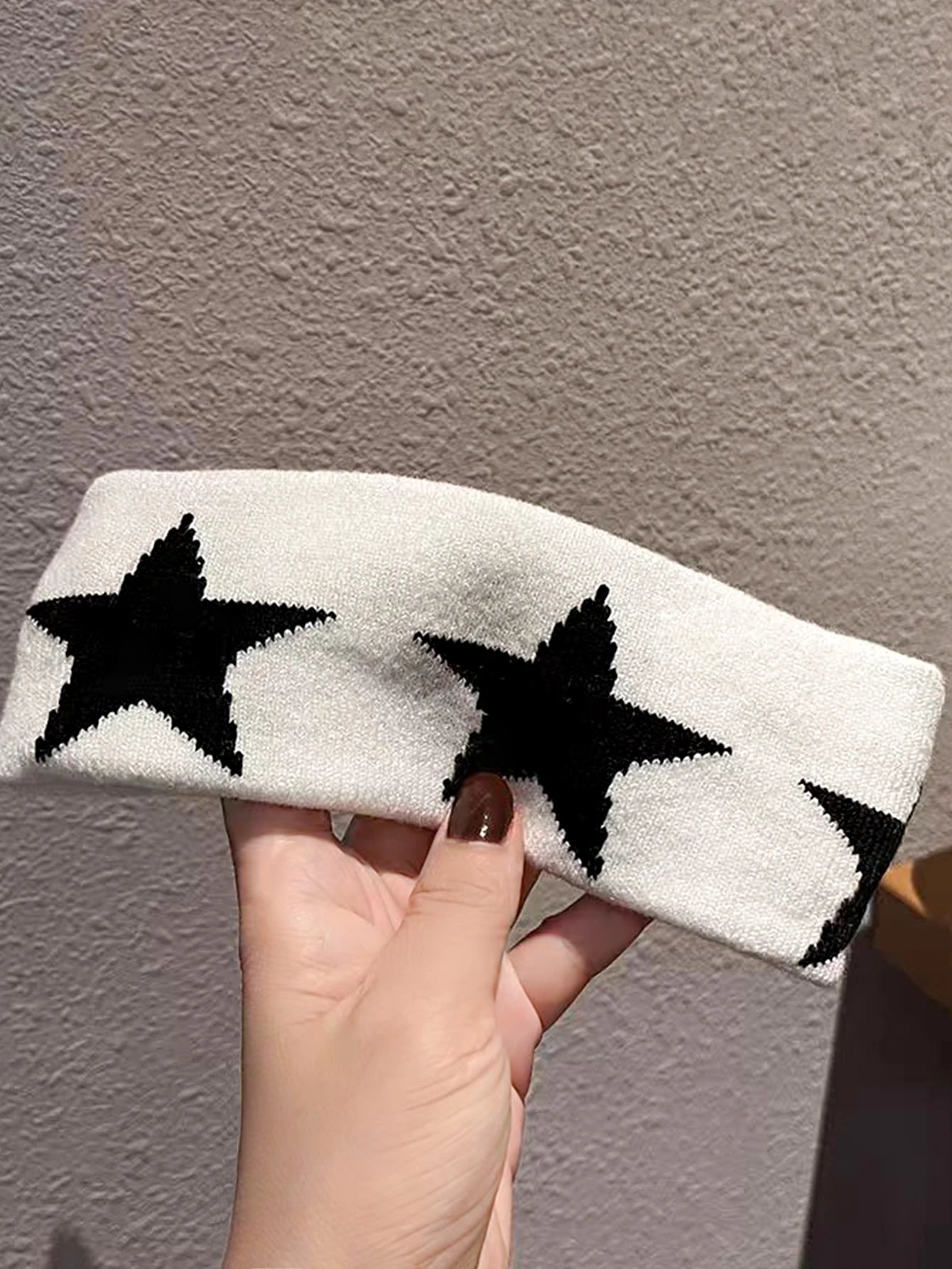 1 Pcs Black Headbands for Women No Slip Soft Hair