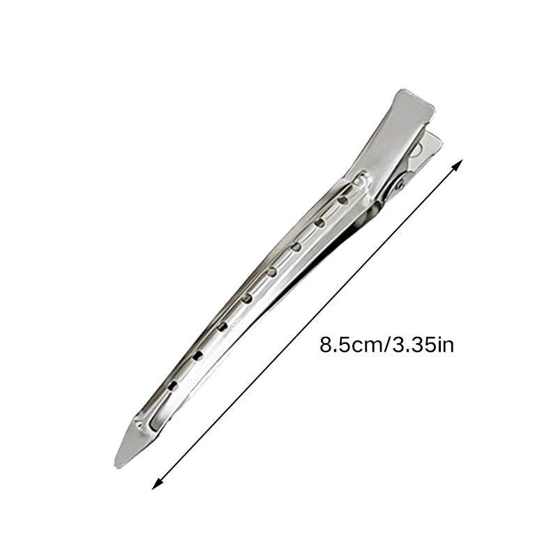 Hair Salon Hair Clips Metal Duckbill Crocodile Curling Hair