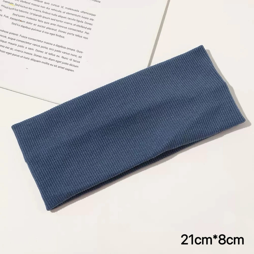 1 Pcs Black Headbands for Women No Slip Soft Hair