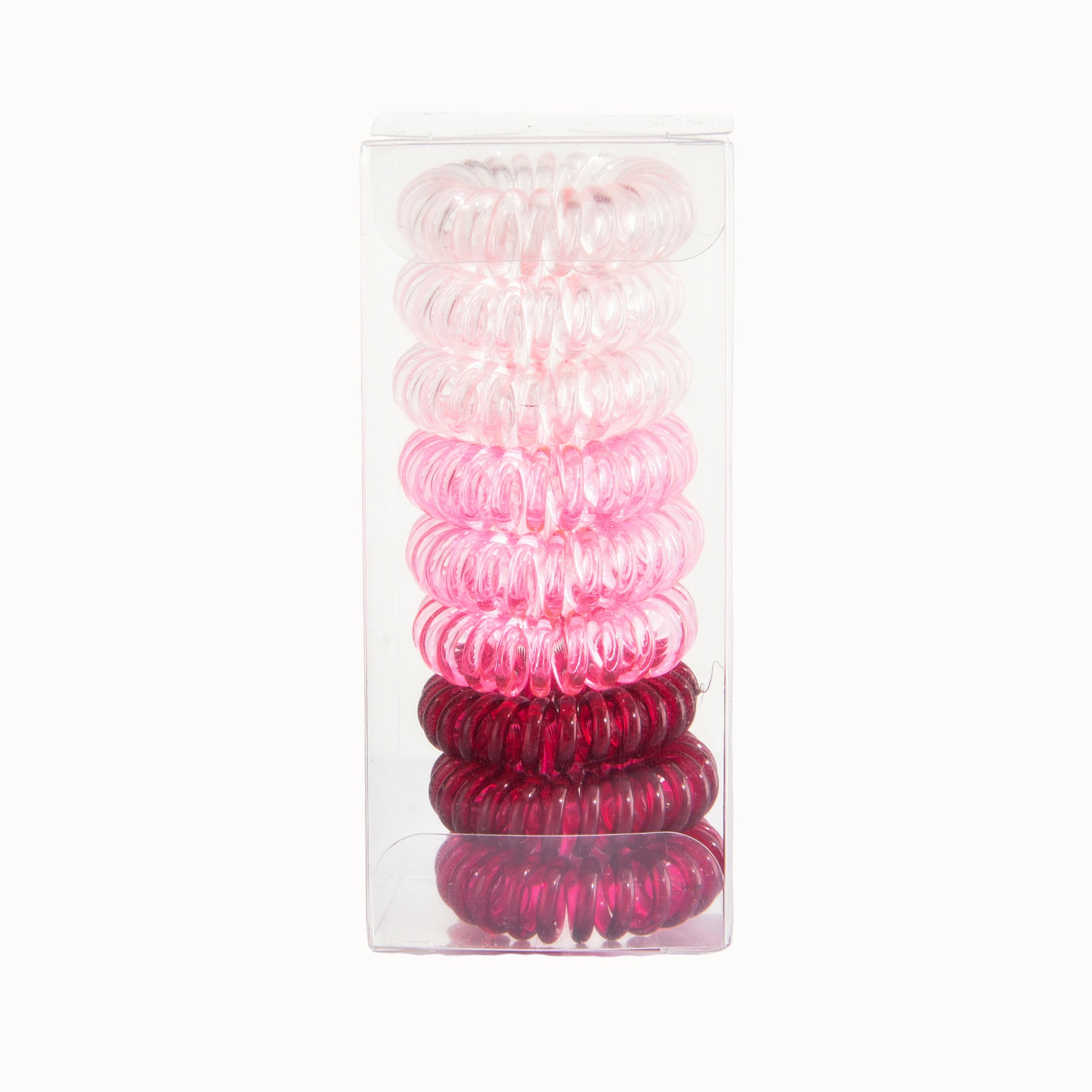 9 Pcs No Crease Spiral Hair Ties