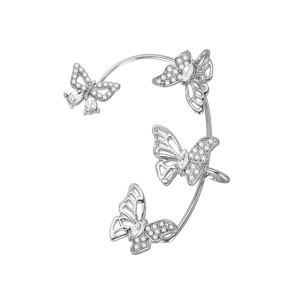 Women'S Elegant Butterfly Ear Cuffs