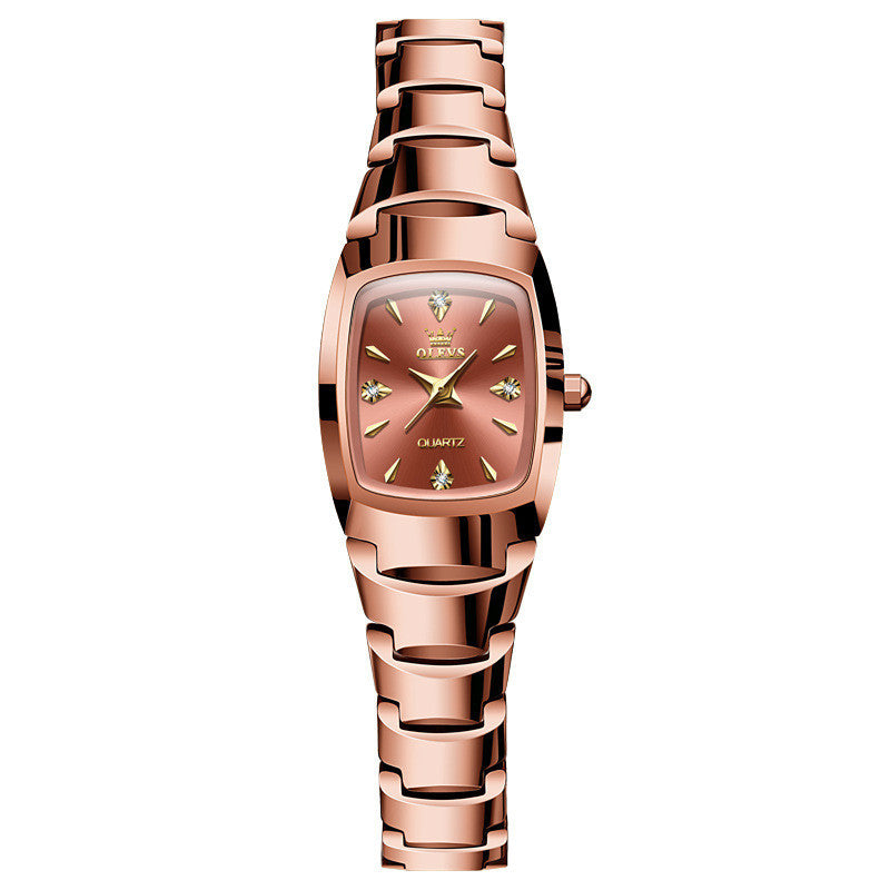Tungsten Steel Quartz Women's Watch