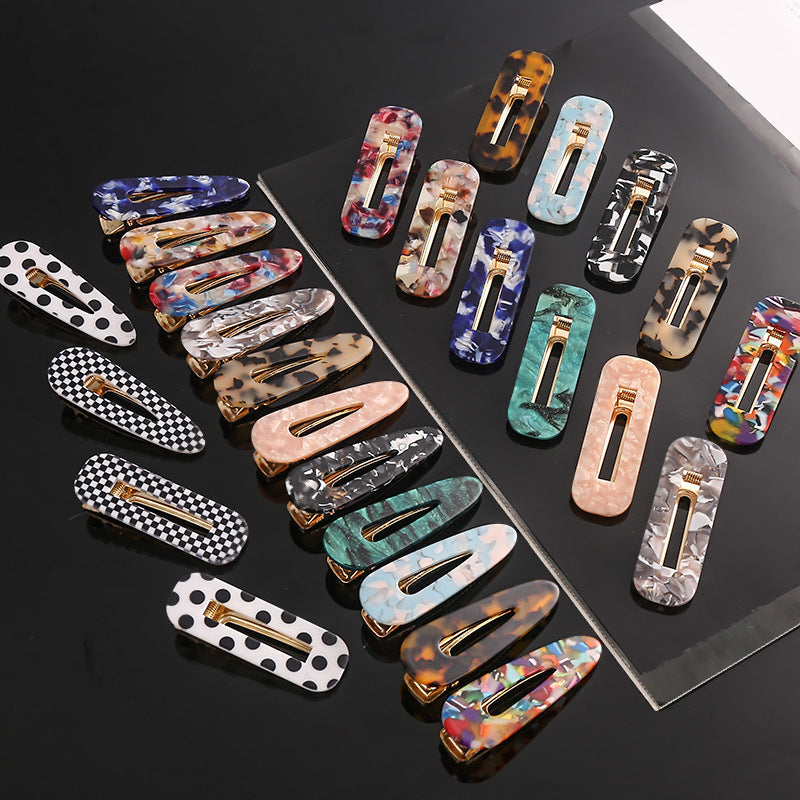 Geometric Hair Clips For Women