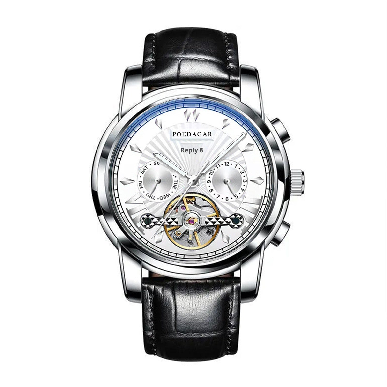Durable Men’s Automatic Watch – Waterproof Multifunction Mechanical Timepiece