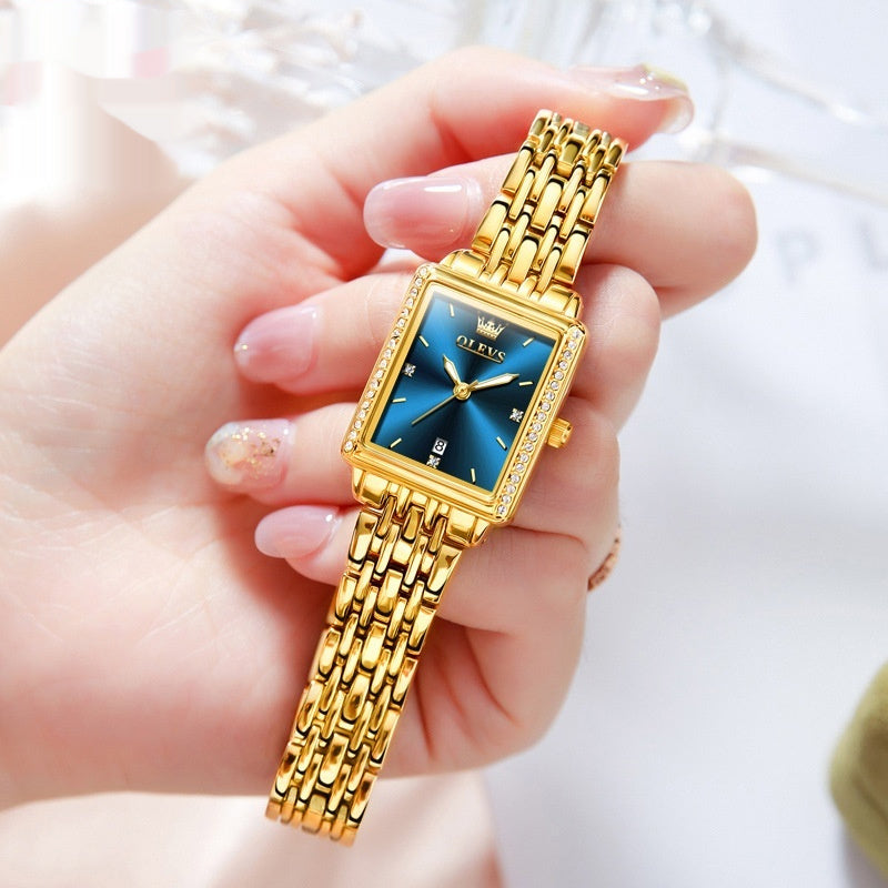 Women's All-match Square Fashion Quartz Watch