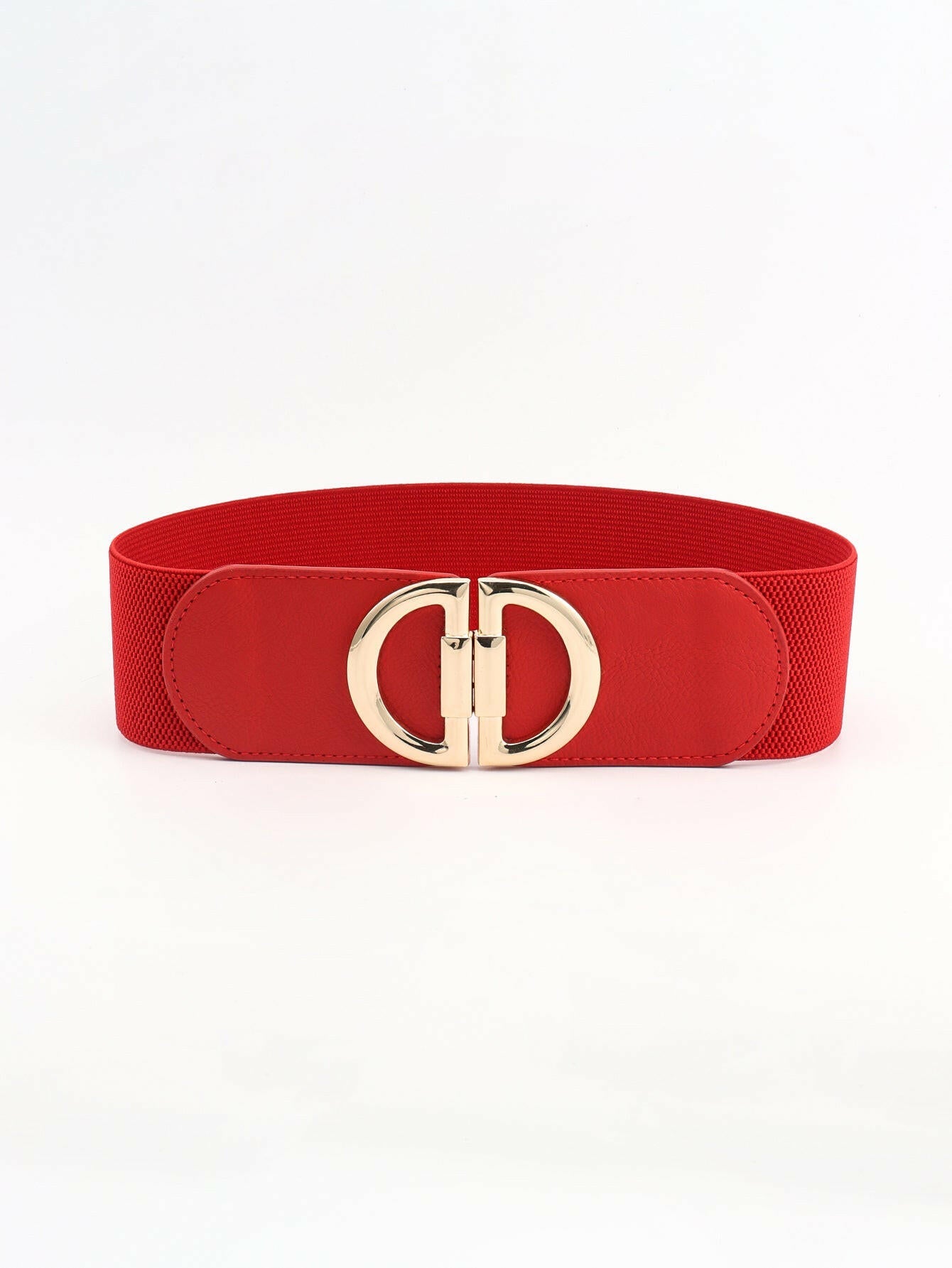 D Buckle Elastic Belt