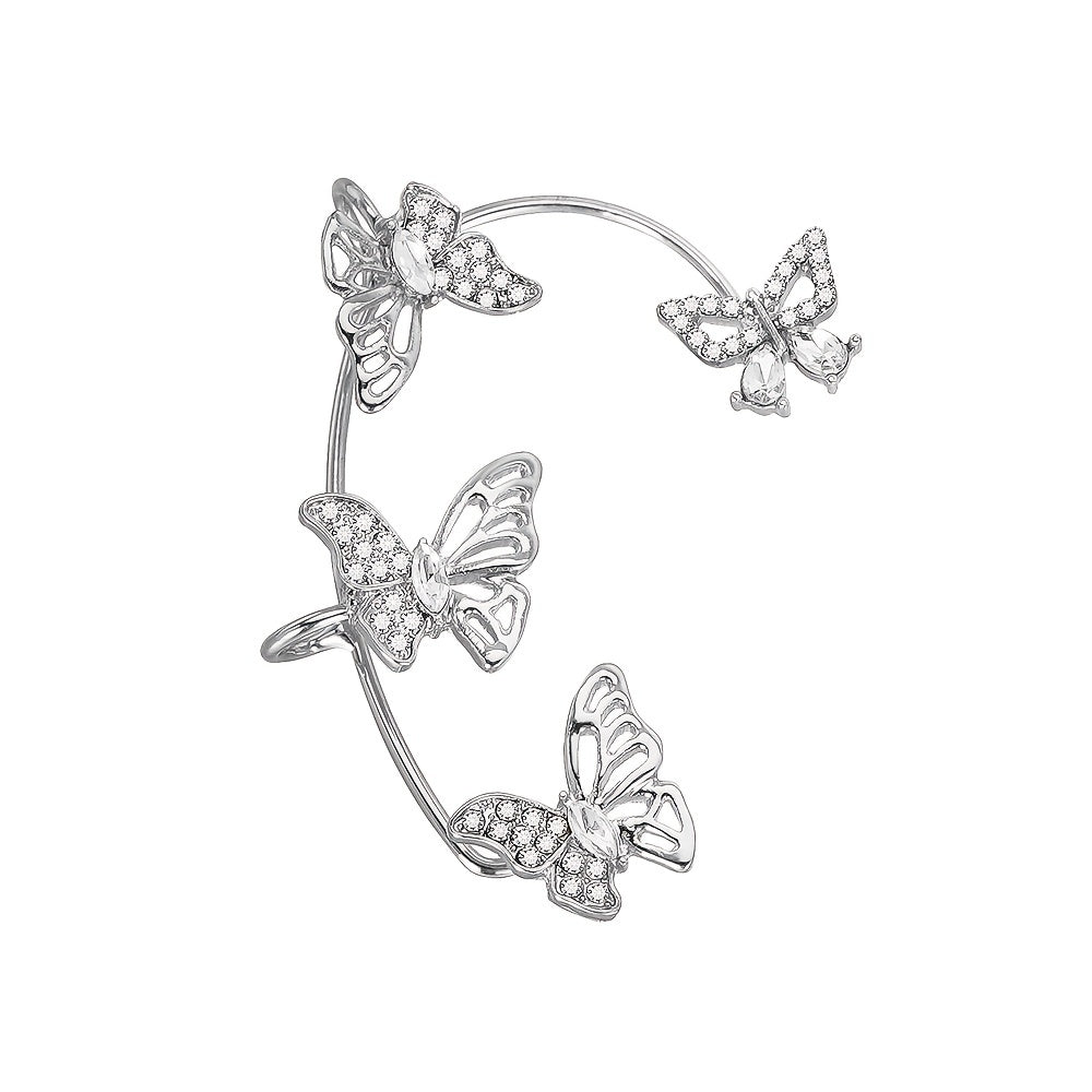 Women'S Elegant Butterfly Ear Cuffs