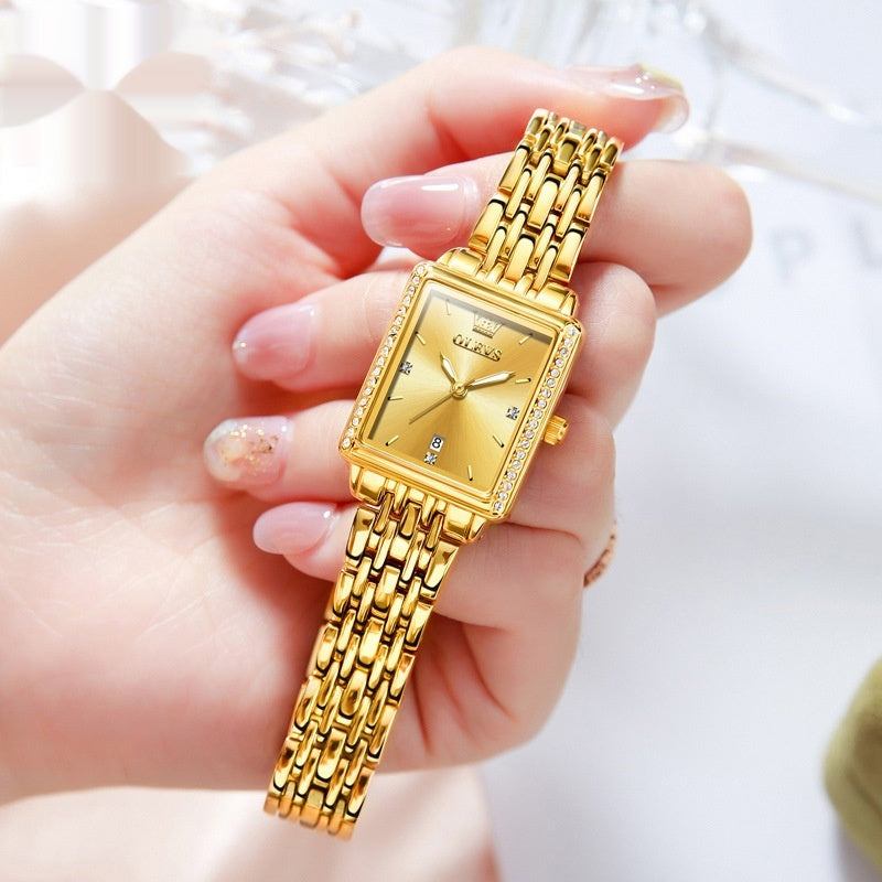 Women's All-match Square Fashion Quartz Watch