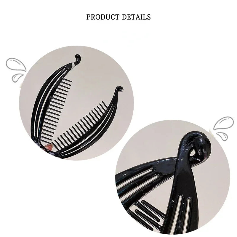 Hair Side Comb Beaded Clips