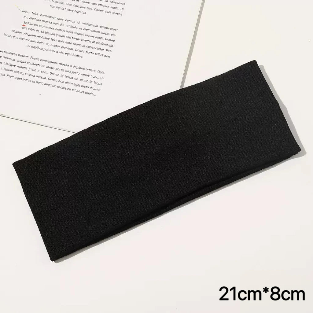 1 Pcs Black Headbands
