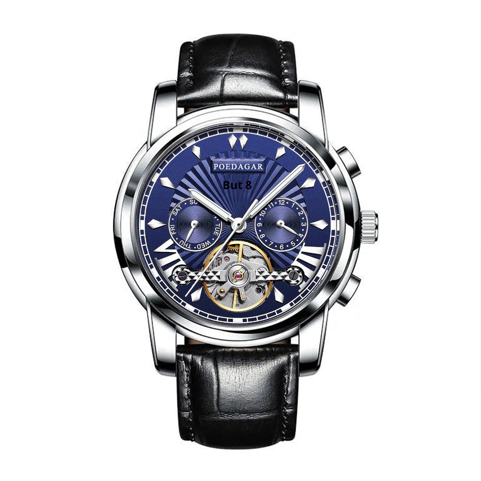 Durable Men’s Automatic Watch – Waterproof Multifunction Mechanical Timepiece