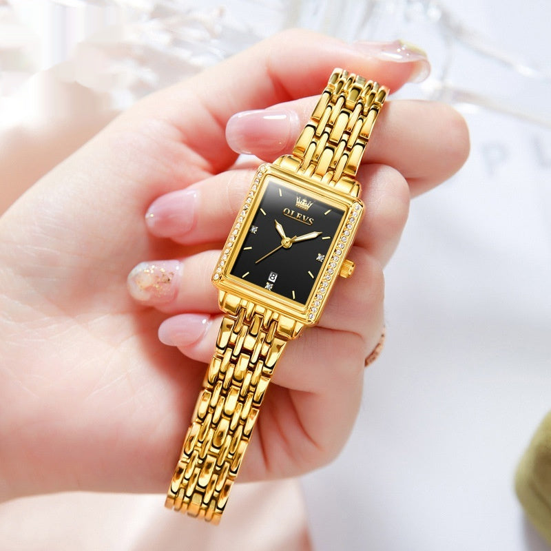 Women's All-match Square Fashion Quartz Watch