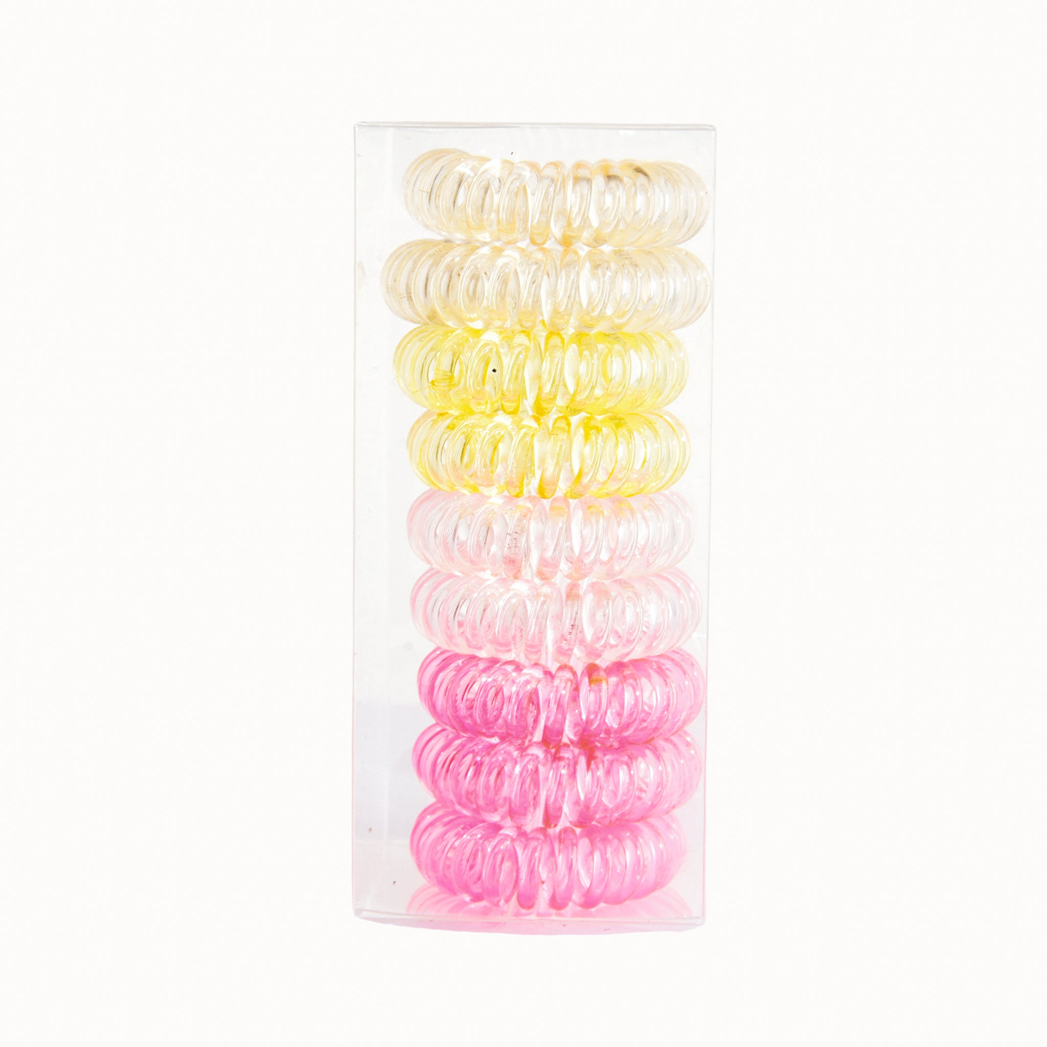 9 Pcs No Crease Spiral Hair Ties
