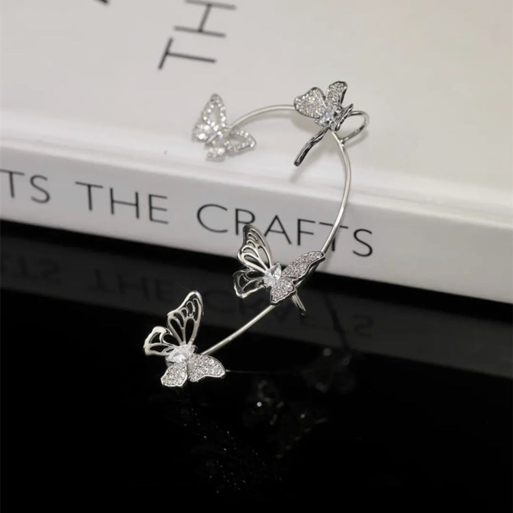 Women'S Elegant Butterfly Ear Cuffs