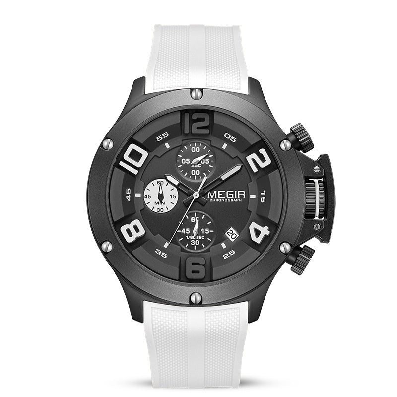 Men’s Chronograph Sports Watch – Multi-Function Quartz