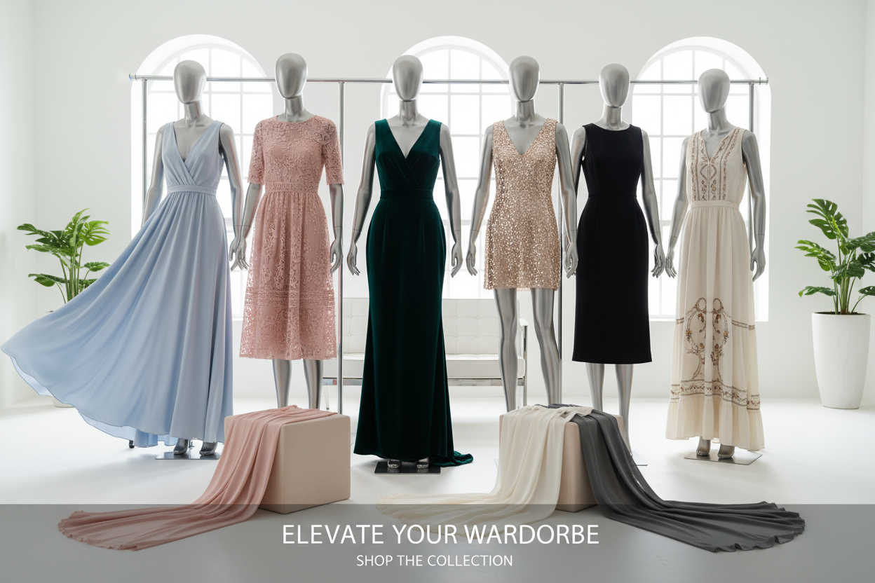 Women dresses for the slide banner